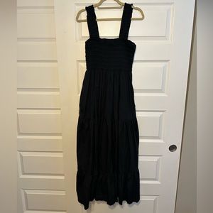 Abercrombie & Fitch Smocked Tiered Maxi Dress